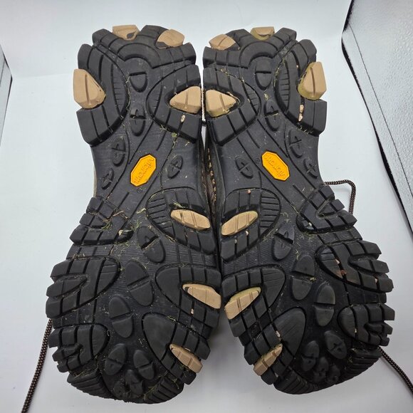 Merrell Moab 3 Mens Size 13 Brown Shoes Hiking Camping Outdoors Casual Vibram - Picture 8 of 13